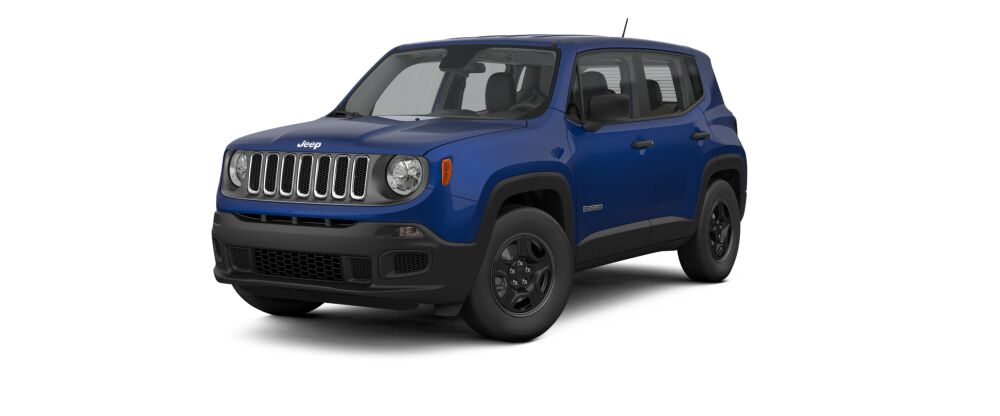 2017 Jeep Renegade Sport Blue Exterior