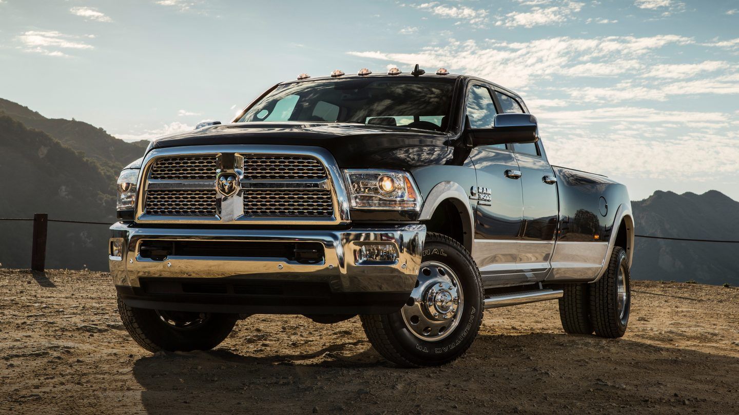 2017 Ram 3500 Heavy Duty Black Front Exterior