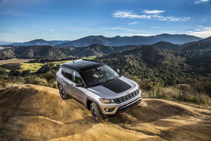 2017 Jeep Compass Driving Exterior