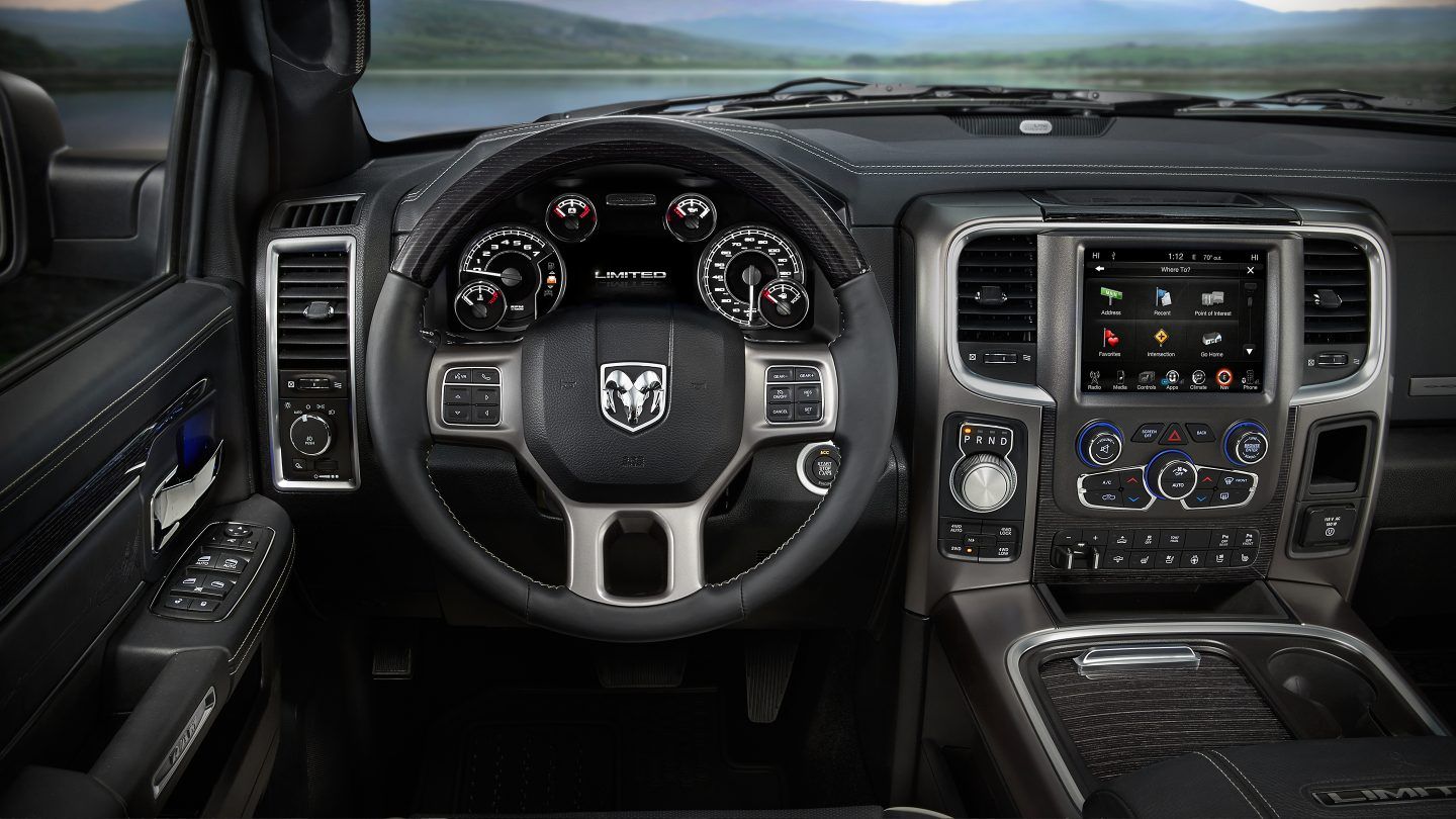 2017 Ram 1500 Rear Dashboard Interior