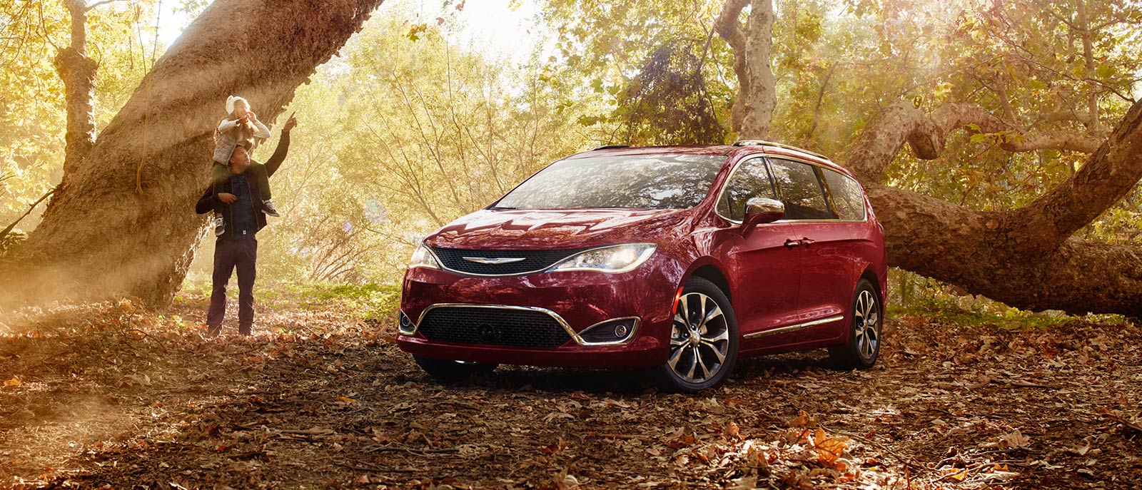 Red Pacifica Exterior Forest