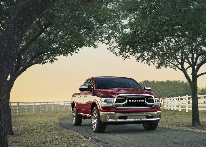 2018 Ram 1500 Laramie Limited Front Red Exterior