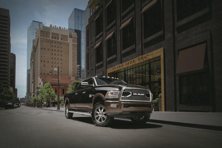 2018 Ram 2500 Laramie Longhorn Southfork Front Brown Exterior