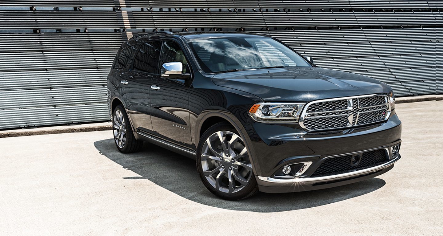 2018 Dodge Durango Front Black Exterior